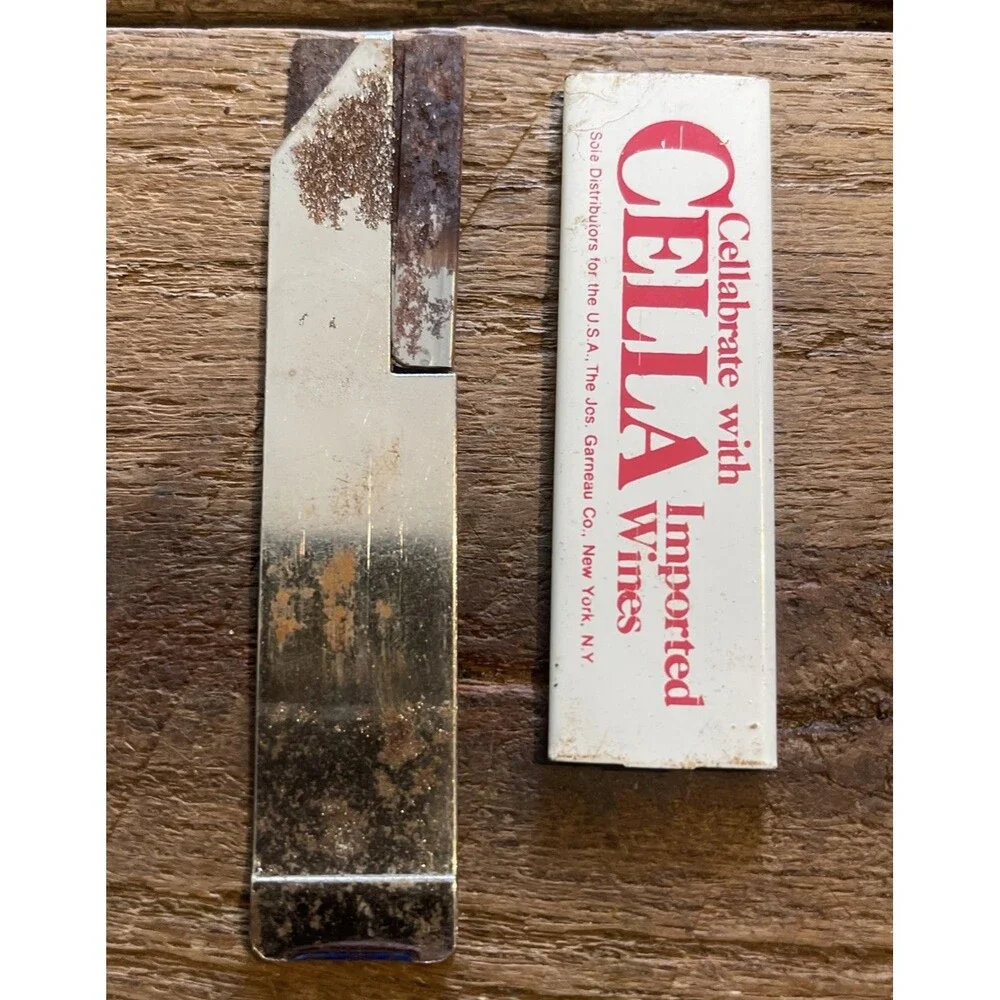 Vintage Cella Imported Wines - Grocery Store Box Cutter